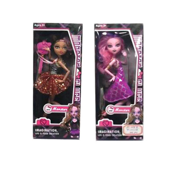 Лялька Monster High з гребінцем (4 види) 1078A/В
