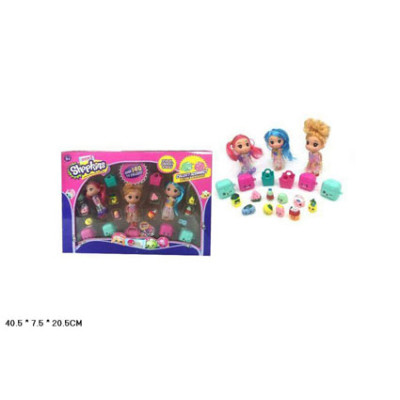 Лялька "Sh" 3 ляльки з фігурками DB003J-7 Лялька "Sh" 3 ляльки з фігурками DB003J-7