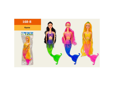 Лялька "Русалочка" муз. світло 29см 168-8