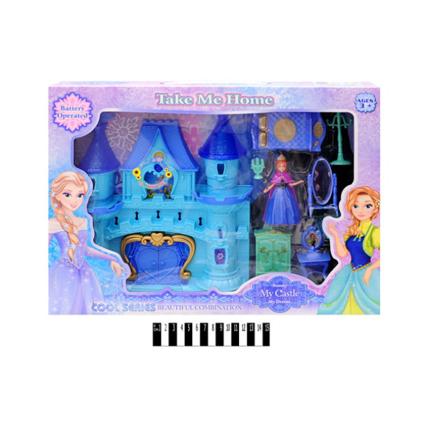 Замок FROZEN музика та світло SG-2994N