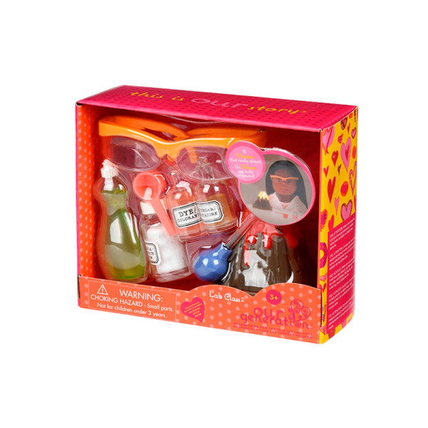 Набір аксесуарів для ляльок Our Generation Клас лабораторії BD37339Z Набір аксесуарів для ляльок Our Generation Клас лабораторії BD37339Z