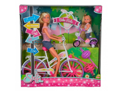 Ляльковий набір Штеффі та Єві "Прогулянка на велосипедах" 3+ 5733045