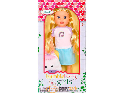 Лялька Lotus Onda Bumbleberry girls 38 см з рюкзачком-єдинорогом 15009