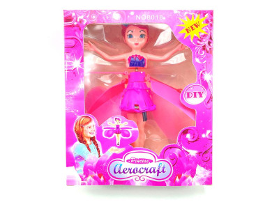 Інтерактивна лялька літаюча Фея USB 8018_Pink