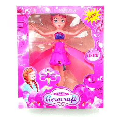 Інтерактивна лялька літаюча Фея USB 8018_Pink