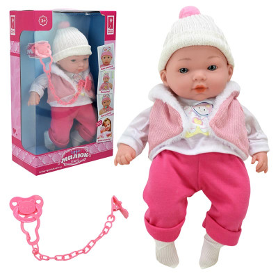 Пупс "Чудо Малюк" м'яконабивний зі звуком PL-524-102