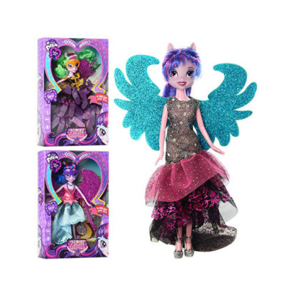 Лялька "Little Pony" 25см з крилами 3 види в кор. DH2139 Лялька "Little Pony" 25см з крилами 3 види в кор. DH2139