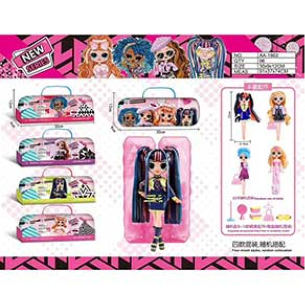 Лялька LOL FASHION DOLL капсула 4 види в асортименті 30см AA-1663 Лялька LOL FASHION DOLL капсула 4 види в асортименті 30см AA-1663