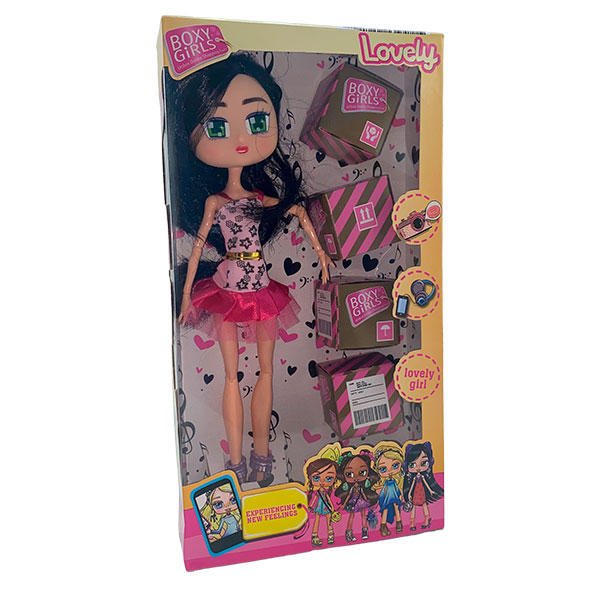 Лялька шарнірна рожева K808 Pink