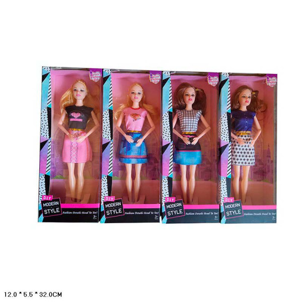 Лялька Modern style 4 види 1112 Лялька Modern style 4 види 1112