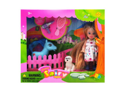 Лялька Defa міні з поні та аксесуарами 6016 Лялька Defa міні з поні та аксесуарами 6016