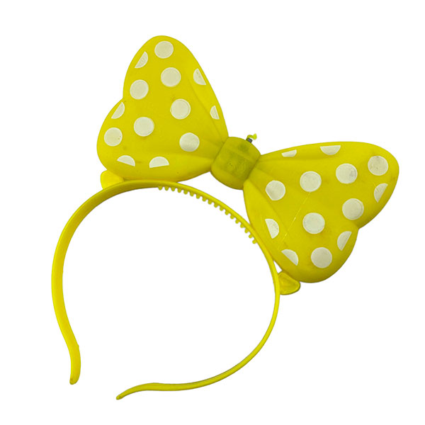 Обруч на голову Бантик Жовтий K73 Yellow Обруч на голову Бантик Жовтий K73 Yellow
