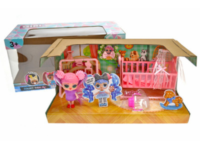 Ігровий набір меблів L.Q.L "Дитяча кімната" LK1041D