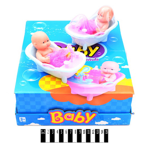 Пупс у ванні YT030-6 Пупс у ванні YT030-6