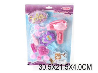 Перукарський набір фен гребінець дзеркало 535-03AB