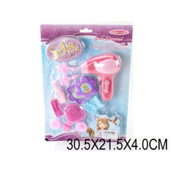 Перукарський набір фен гребінець дзеркало 535-03AB