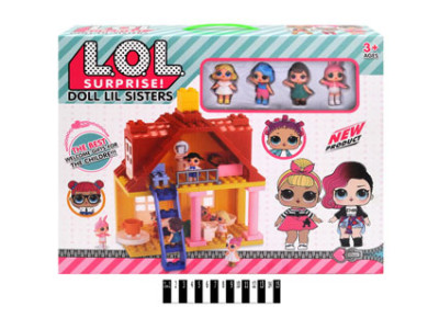 Лялька LOL з будиночком 5685