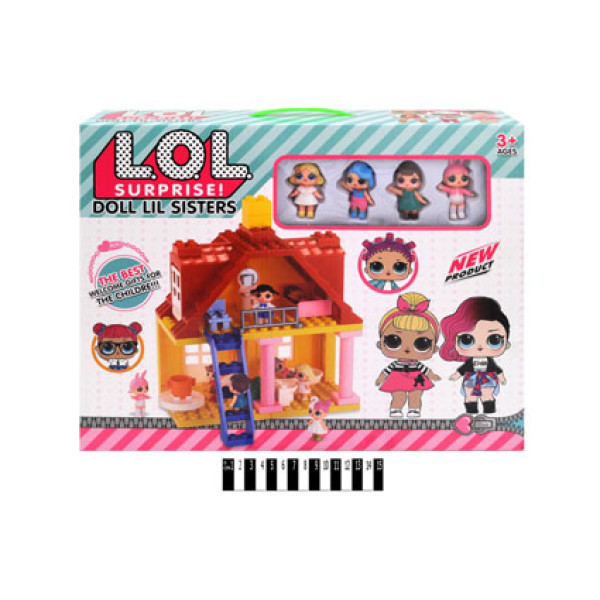 Лялька LOL з будиночком 5685