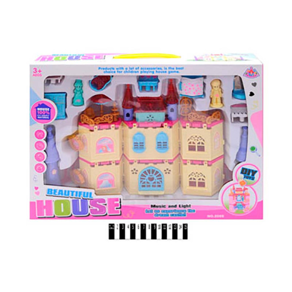 Замок зі звуковими та світловими ефектами 2088 Замок зі звуковими та світловими ефектами 2088