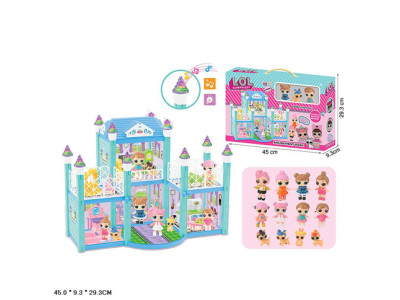 Ляльковий будинок L.O.L. Surprise з ляльками меблями 553-340