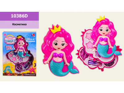 Косметика дитяча 2 яруси "Русалонька" (тіні пензлик пензлик 10386D