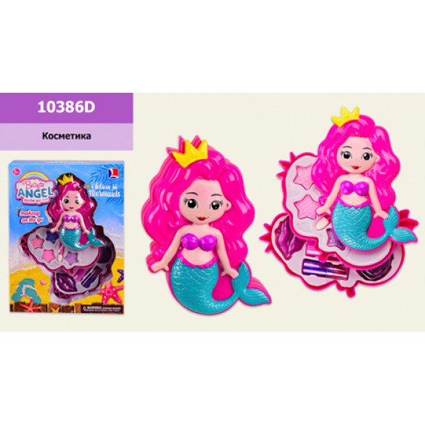 Косметика дитяча 2 яруси "Русалонька" (тіні пензлик пензлик 10386D Косметика дитяча 2 яруси "Русалонька" (тіні пензлик пензлик 10386D