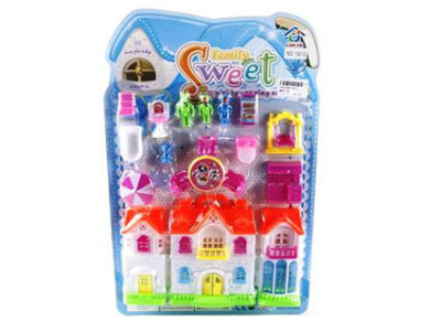 Будиночок розкладний із фігурками та меблями 18212