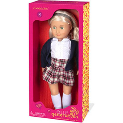 Лялька Our Generation 46 см Емельєн в шкільній формі BD31148Z