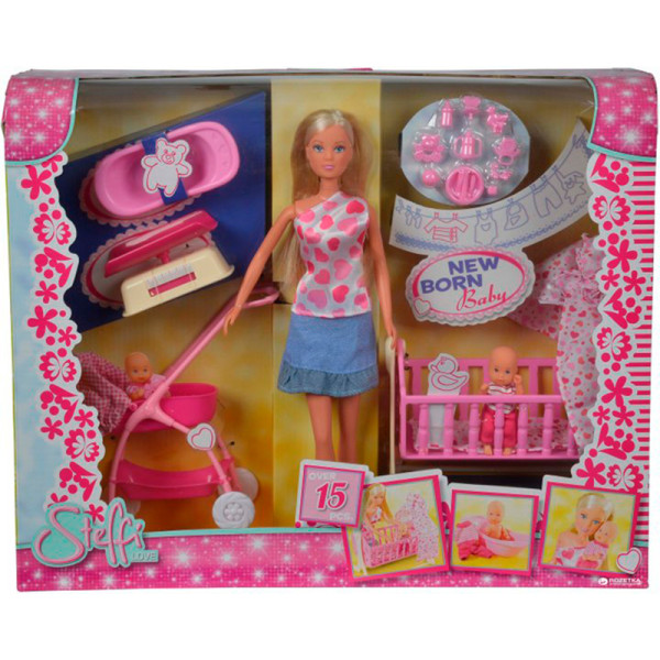 Лялька Штеффі з немовлям набір 5730861