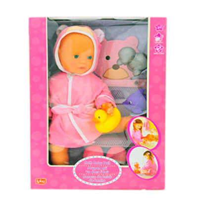 Пупс 38см аксес для купання ассорт 2 15887