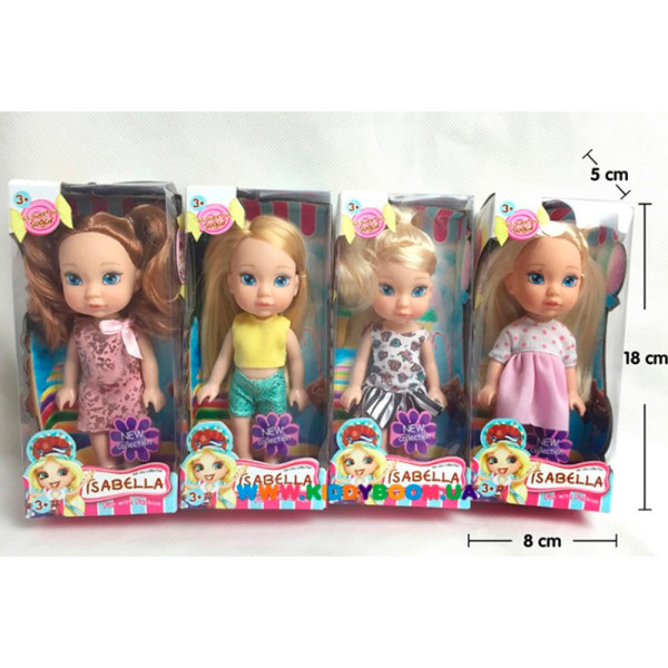 Іграшка лялька "Isabella" арт. YL1603-A 4 види в кор.8*5*18cм YL1603-A Іграшка лялька "Isabella" арт. YL1603-A 4 види в кор.8*5*18cм YL1603-A