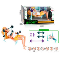 Лялька Fitnes Sport з набором для тренування 29 см JJ8715-1Q