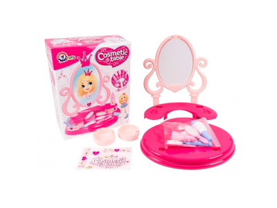 Набір дитячий туалетний столик з аксесуарами для дівчаток Технок 8676 Набір дитячий туалетний столик з аксесуарами для дівчаток Технок 8676