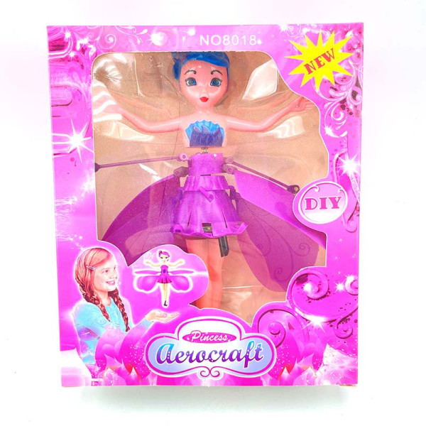 Інтерактивна лялька літаюча Фея USB 8018_Violet Інтерактивна лялька літаюча Фея USB 8018_Violet