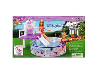 Меблі Gloria з басейном для ляльок 2678