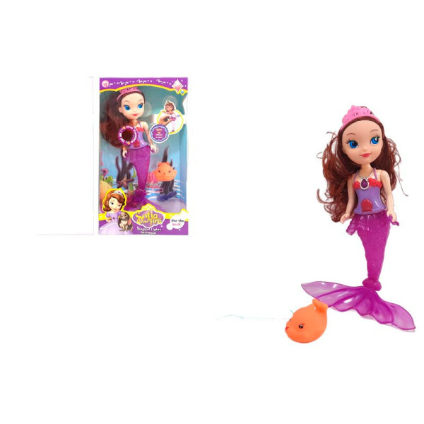 Лялька "Sofia" русалка зі звуком і світлом 299_Violet