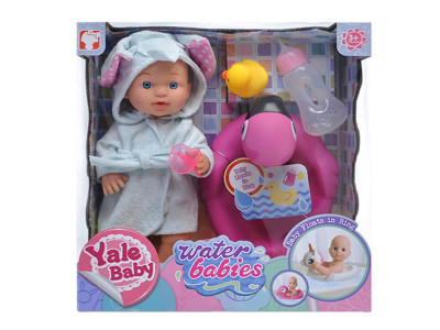 Пупс "Yale baby" інтерактивний коло для купання YL1927C