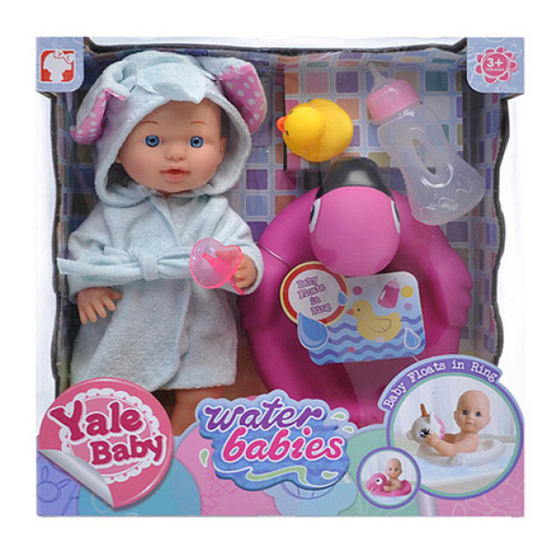 Пупс "Yale baby" інтерактивний коло для купання YL1927C Пупс "Yale baby" інтерактивний коло для купання YL1927C