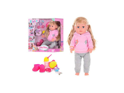 Пупс "Yale baby" "Старша Сестра" п"є пісяє плаче в коробці BLS002A