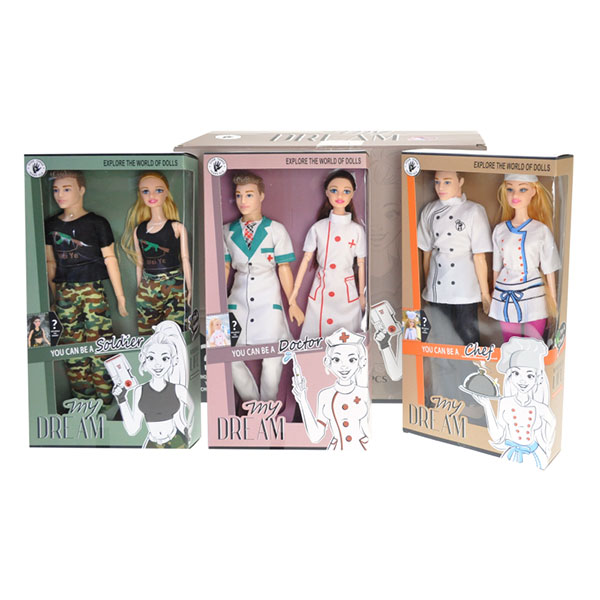 Набір ляльок "My Dream" "Професії" LD6010-5 Набір ляльок "My Dream" "Професії" LD6010-5