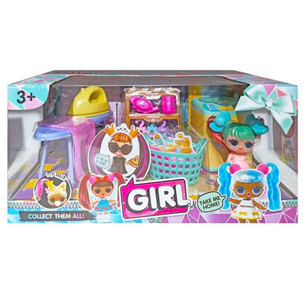 Ігровий набір меблів L.Q.L "Пральня" "Пральня" LK1041A