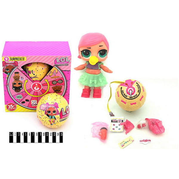 Лялька L.Q.L. CONFETTI POP у яйці сюрпризі 824804 Лялька L.Q.L. CONFETTI POP у яйці сюрпризі 824804