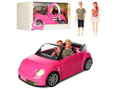 Кабріолет із ляльками (музика світло) 6633-C