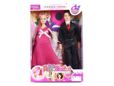 Лялька New Debicate Happy Family Майбутня мама B48