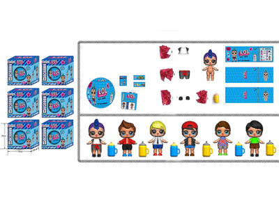 Герої L.Q.L. Surprise Boy Series з аксесуарами 83911B