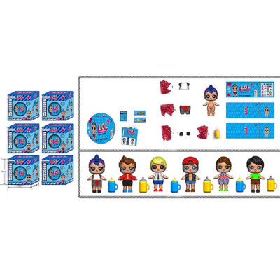Герої L.Q.L. Surprise Boy Series з аксесуарами 83911B