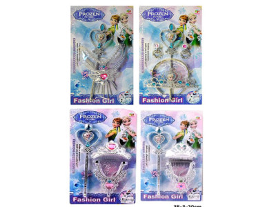 Набір біжутерії Frozen діадема чарівна паличка (4 види) 901-489D/C/B/A