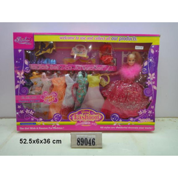 Лялька Fajiabao з нарядами 89046