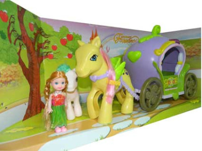 Карета з 2-ма поні 8317 Карета з 2-ма поні 8317