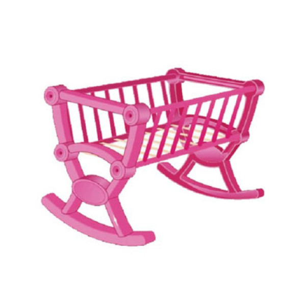 Ліжечко-каталка для ляльок Анюта МАКС.0530